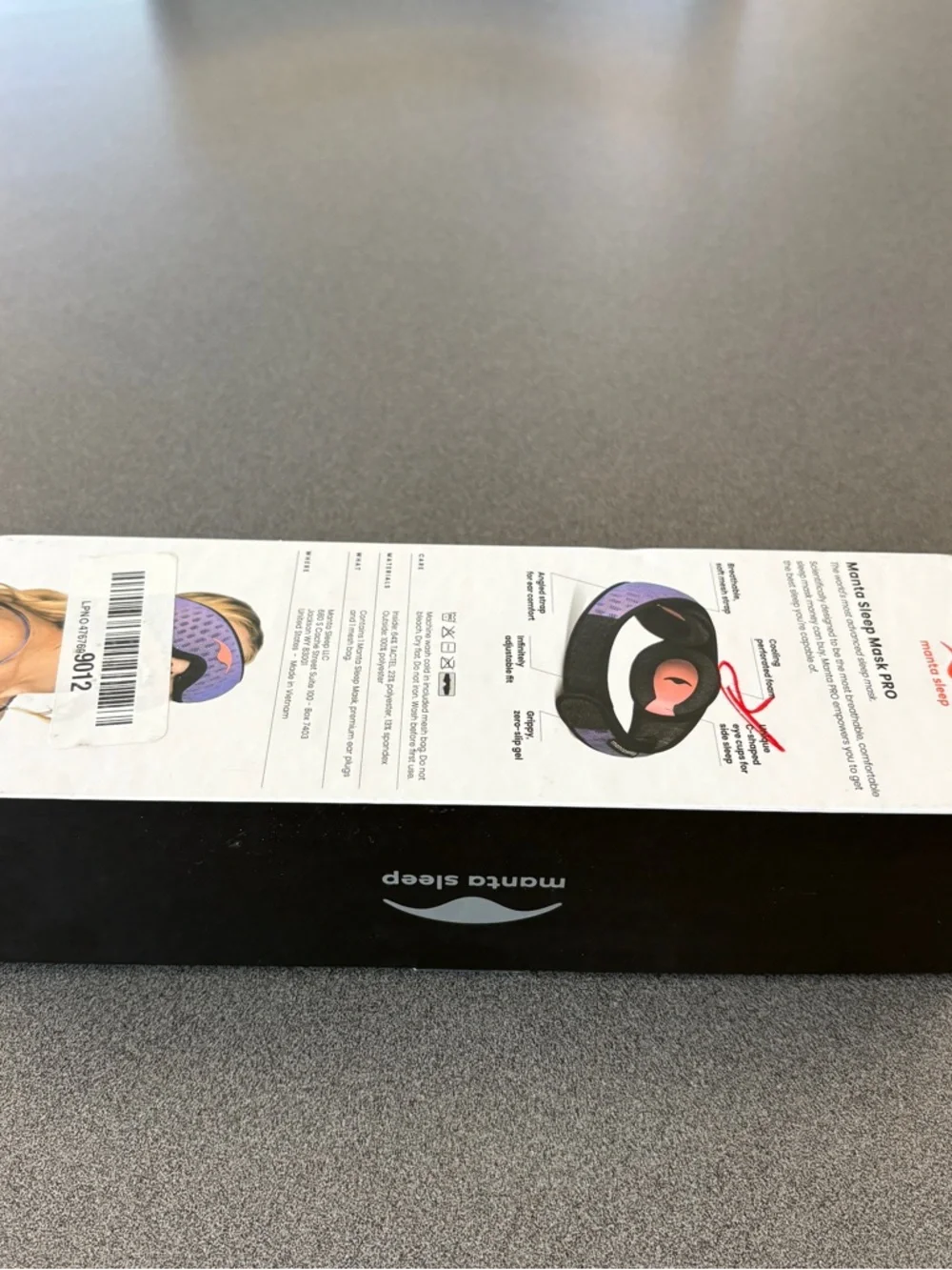 Manta Sleep Mask Pro Cooling Breathable - Picture 7 of 9